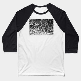 Ice Crystals on River Ice. Baseball T-Shirt